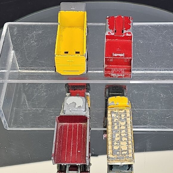 Vintage Lesney Diecast Trucks Set Of 4. Albion Chieftain, DAF Tipper Etc England - Picture 10 of 16